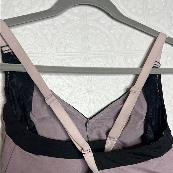 CACIQUE Bralette No Wire Wireless Racerback 22/24 (3X) Lavender Black - Picture 8 of 12